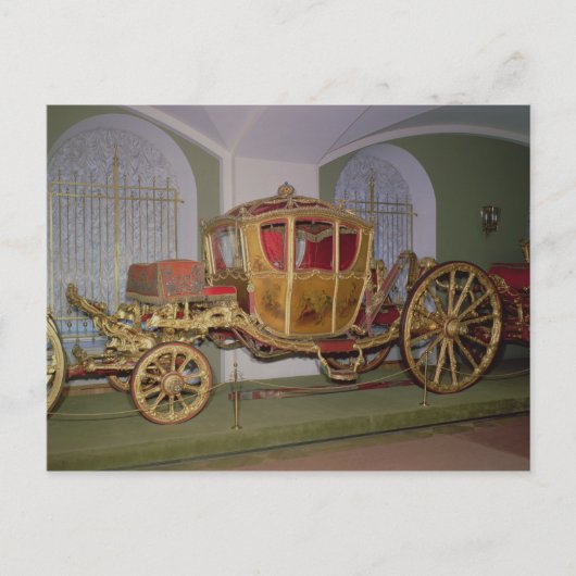 Berlijnse koets van keizerin Catharina II Briefkaart (Voorkant)