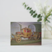 Berlijnse koets van keizerin Catharina II Briefkaart (Staand voorkant)