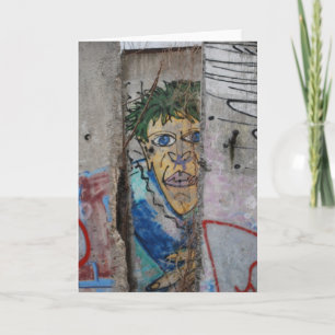 Berlijnse kunst aan de muur - Berlijn, Duitsland Kaart