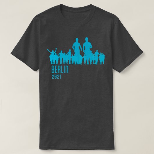 Berlijnse marathon 2021 t-shirt (Design voorkant)