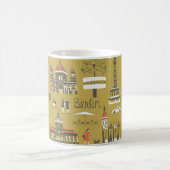 Berlijnse mijlpalen en monumenten koffiemok (Center)