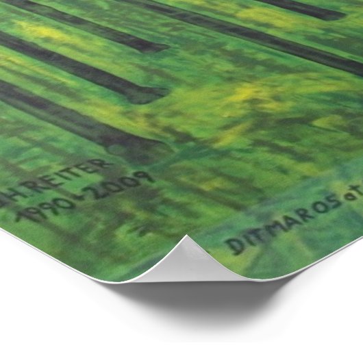 Berlijnse muur 4 poster (Hoek)