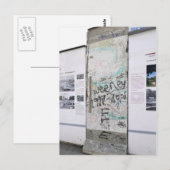 Berlijnse muur briefkaart (Voorkant / Achterkant)