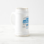 Berlijnse muur Duitsland 25 jaar Jubileum Bierpul (Voorkant links)