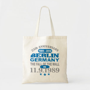 Berlijnse muur Duitsland 25 jaar Jubileum Tote Bag