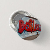 Berlijnse muur graffiti ronde button 3,2 cm (Voorkant /achterkant)