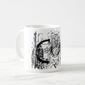 Berlijnse muur koffiemok (Voorkant links)