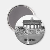 Berlijnse muur magneet (Voorkant / Achterkant)