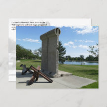 Berlijnse Muur, Memorial Park, Rapid City, SD -