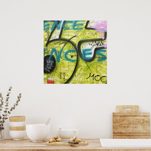 Berlijnse muur poster (Keuken)