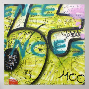 Berlijnse muur poster