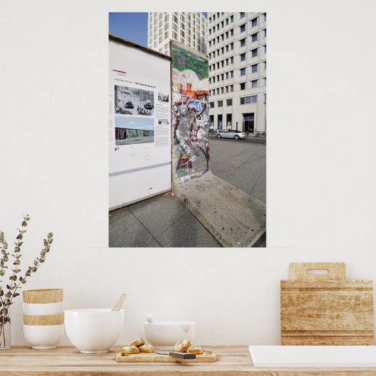 Berlijnse muur poster (Keuken)