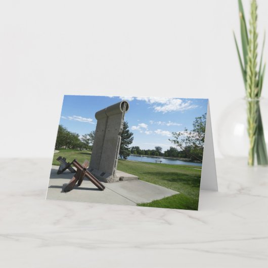 Berlijnse Muur, Rapid City, SD - Kaart (Voorkant)