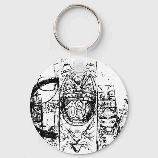 Berlijnse muur sleutelhanger (Voorkant)