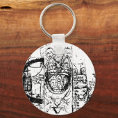 Berlijnse muur sleutelhanger (Voorkant)
