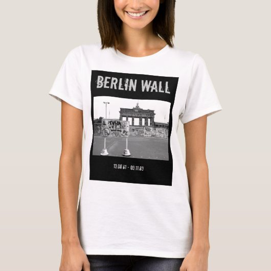 Berlijnse muur t-shirt (Voorkant)