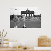 Berlijnse muur West Duitsland 1989 Poster (Keuken)