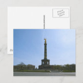 Berlijnse Overwinningszuil Briefkaart (Voorkant / Achterkant)