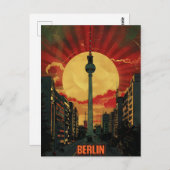 Berlijnse propaganda kunst briefkaart (Voorkant / Achterkant)