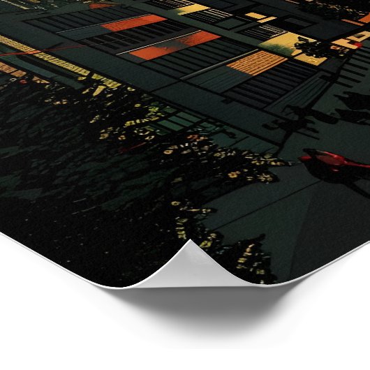 Berlijnse  propaganda kunst poster (Hoek)