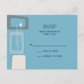 Berlijnse reactiekaart:  pool RSVP kaartje