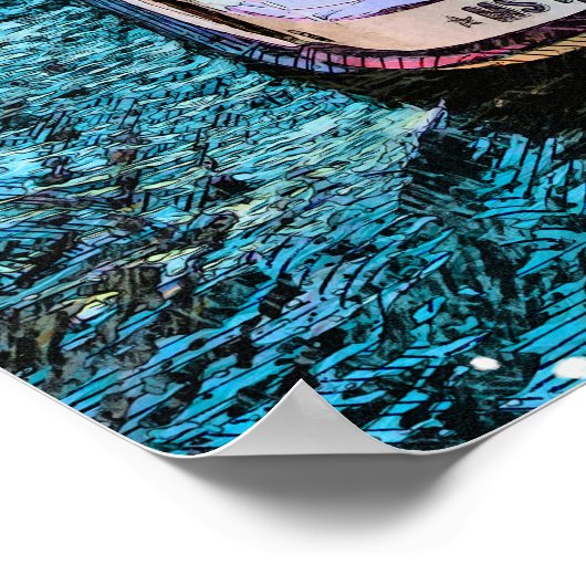 Berlijnse reisposter poster (Hoek)