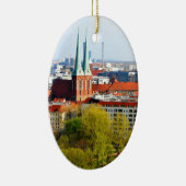 Berlijnse skyline (Duitsland) Keramisch Ornament (Rechts)