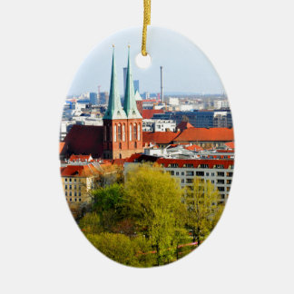 Berlijnse skyline (Duitsland) Keramisch Ornament