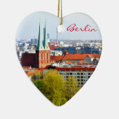 Berlijnse skyline (Duitsland) Keramisch Ornament (Rechts)