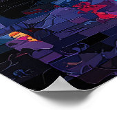 Berlijnse stad Skyline Poster – Dynamische Duitse  (Hoek)