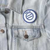 berlijnse stempel ronde button 5,7 cm (In situ)
