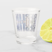 Berlijnse tekst souvenir shot glas (Achterkant)