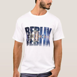 Berlijnse tekst souvenir t-shirt