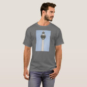 Berlijnse televisietoren t-shirt (Voorkant volledig)