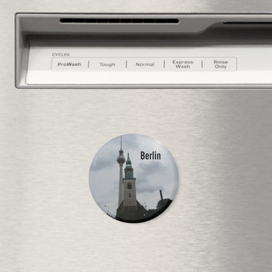 Berlijnse tv-toren magneet (Insitu (Vaatwasser))