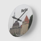 Berlijnse tv-toren ronde klok (Hoek)