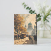 Berlijnse Vintage Briefkaart (Staand voorkant)