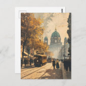 Berlijnse Vintage Briefkaart (Voorkant / Achterkant)