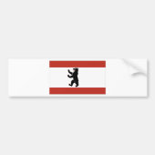 Berlijnse vlag bumpersticker (Voorkant)