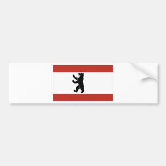 Berlijnse vlag bumpersticker