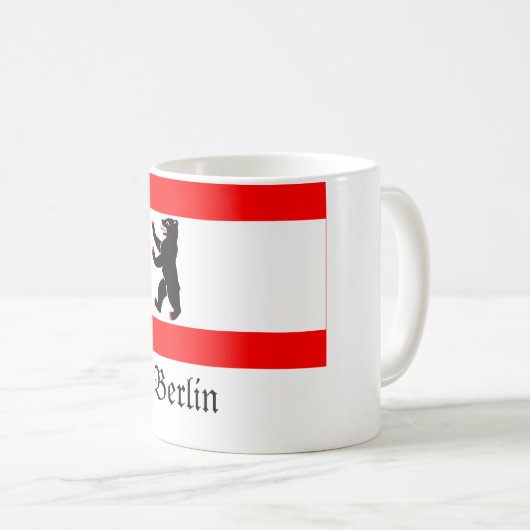 Berlijnse vlag koffiemok (Voorkant rechts)