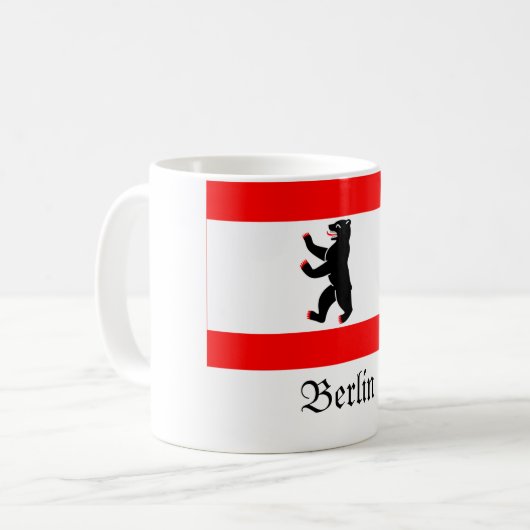Berlijnse vlag koffiemok (Voorkant links)
