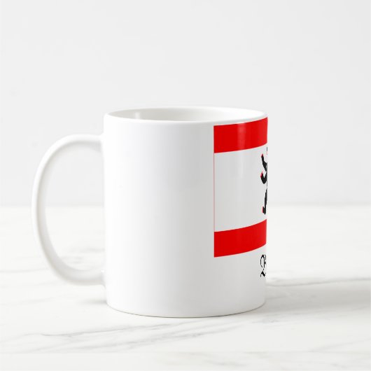 Berlijnse vlag koffiemok (Links)