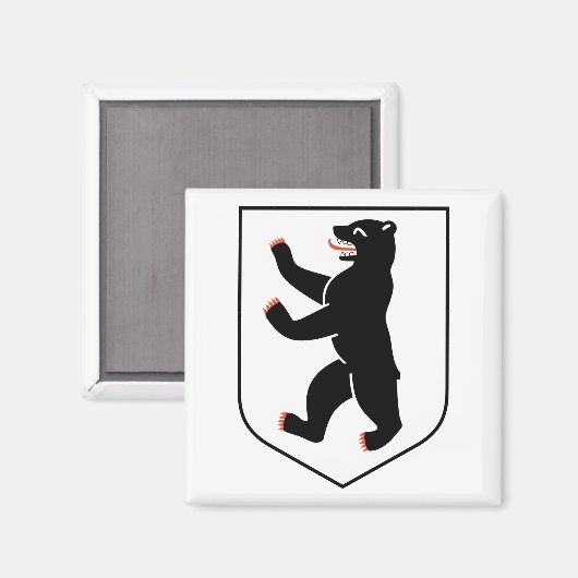 Berlijnse wapenstilstand magneet (Voorkant / Achterkant)