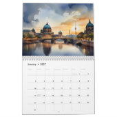 Berlijnse waterverf kunst kalender (Jan 2027)