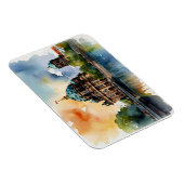Berlijnse waterverf kunst magneet (Rechterzijde)
