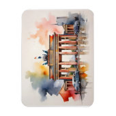Berlijnse waterverf kunst magneet (Verticaal)