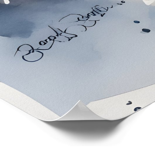 Berlijnse waterverf kunst poster (Hoek)