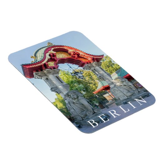 Berlijnse zoo-ingang magneet (Rechterzijde)