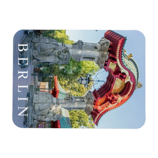 Berlijnse zoo-ingang magneet (Horizontaal)